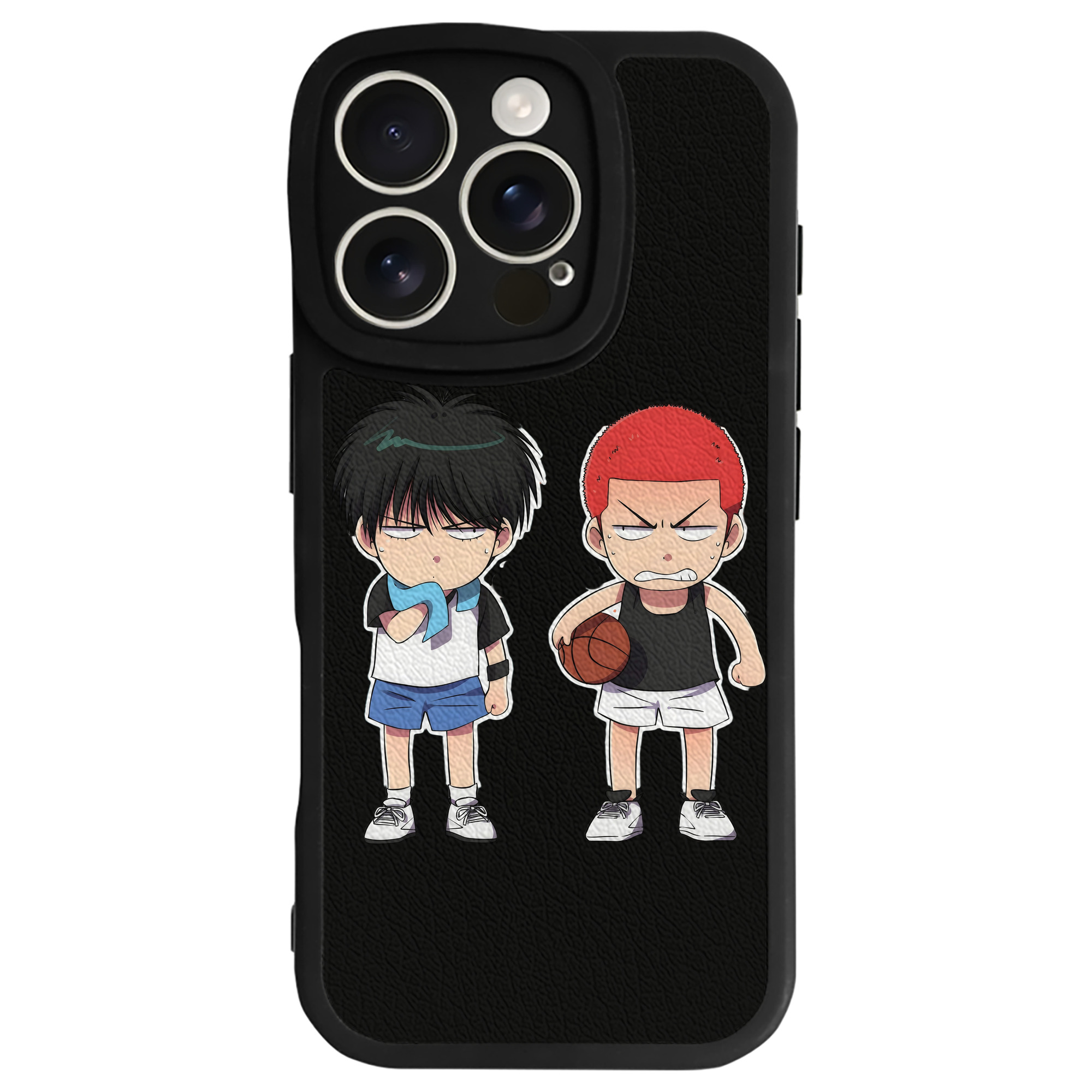 （画像用） SLAM DUNK／スラムダンク 【iPhone 16シリーズ対応】シリコンスマホケース（レザー調） 材質：シリコン